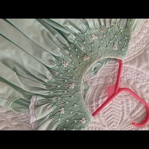 Girls smocked bubble